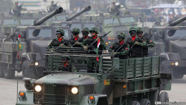 Kekuatan Militer Indonesia Harus Jadi Lima Besar Dunia 